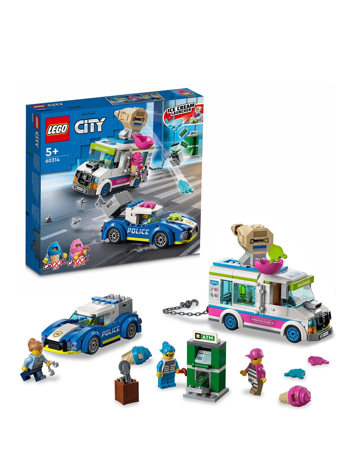 Details about   Lego ATV 3 Wheeler City Police Town Vehicle BLUE